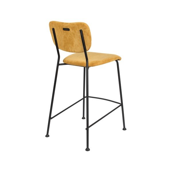 Oker rumeni barski stoli v kompletu 2 ks 92 cm Benson – Zuiver-image-3