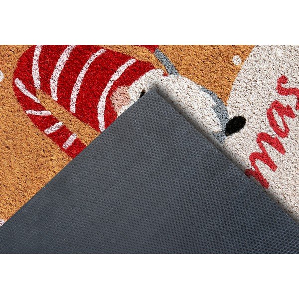 Predpražnik z božičnim motivom iz kokosovih vlaken 40x70 cm Christmas Gnomes – Hanse Home-image-4