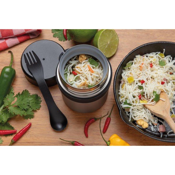 Komplet posode za kosilo iz nerjavečega jekla z jedilnim priborom XD Collection-image-1