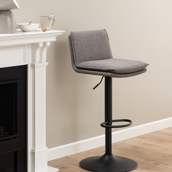 Sivi vrtljivi barski stoli v kompletu 2 ks 107 cm Flynn – Actona-image-1