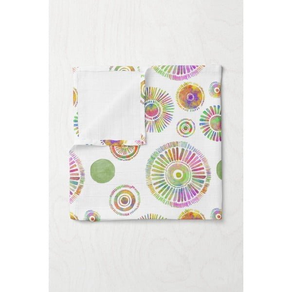 Bela otroška odeja iz muslina 75x100 cm Maya – Mijolnir-image-1