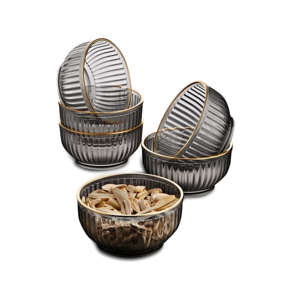 Skledice v kompletu 6 ks 0.25 l Fume – Hermia-image-2