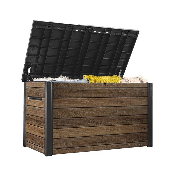 Rjava plastična vrtna škatla za shranjevanje Signature – Keter-image-2