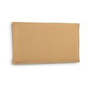 Gorčično rumeno oblazinjeno vzglavje 206x106 cm Tanit – Kave Home