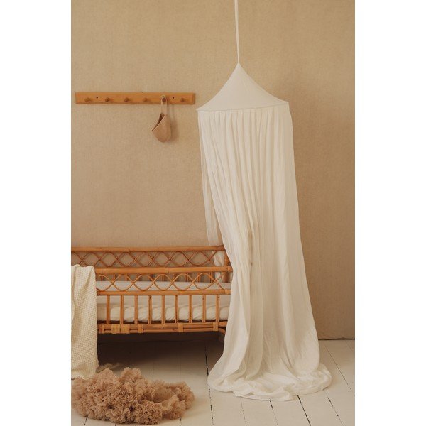 Bel bombažni baldahin Cream - Moi Mili-image-3