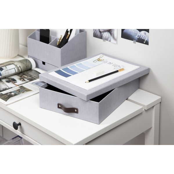 Kartonast organizator za dokumente Oskar – Bigso Box of Sweden-image-1