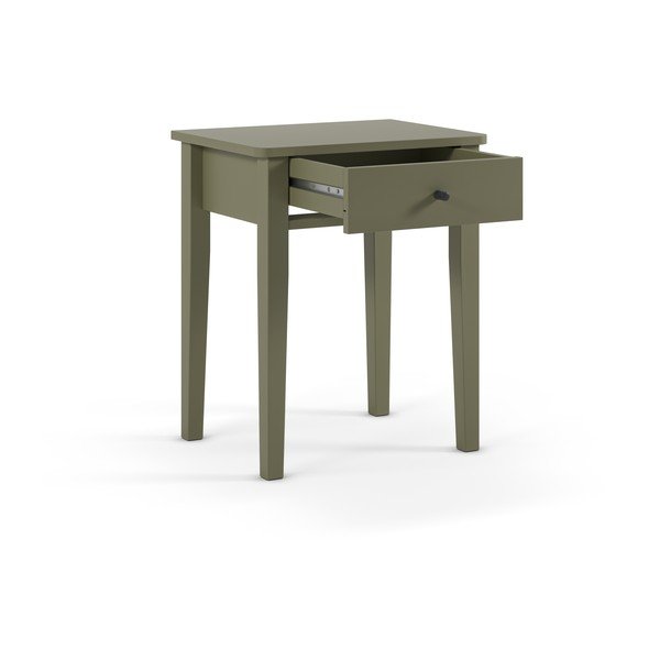 Zelena nočna omarica v mat dekorju Bart – Marckeric-image-3