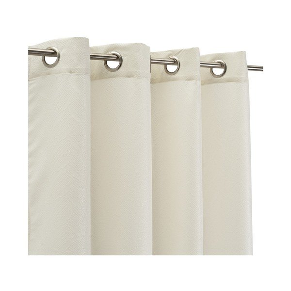 Zlato-bež zavesa iz žakarja 140x260 cm Lluvia – Casa Selección-image-2