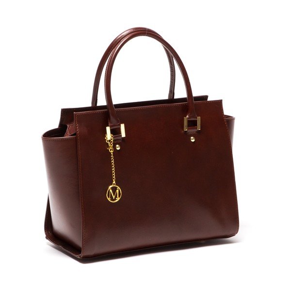 Usnjena torbica Mangotti 382 Marrone-image-2