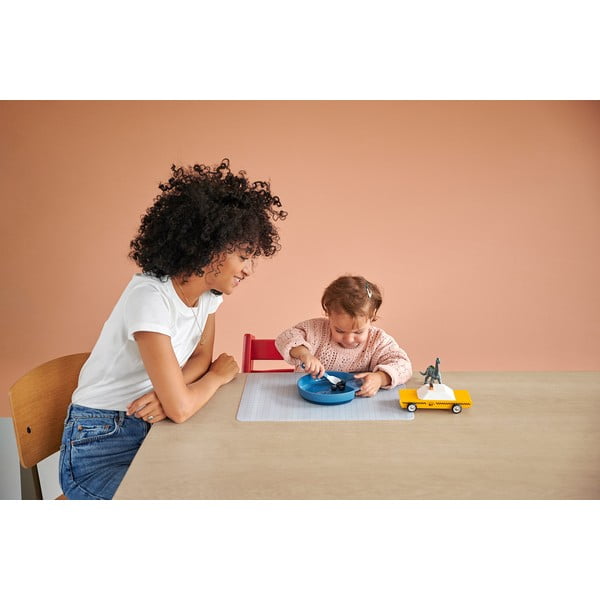 Bele/svetlo rožnate plastične otroške žličke v kompletu 2 ks Flowers & butterflies – Mepal-image-2