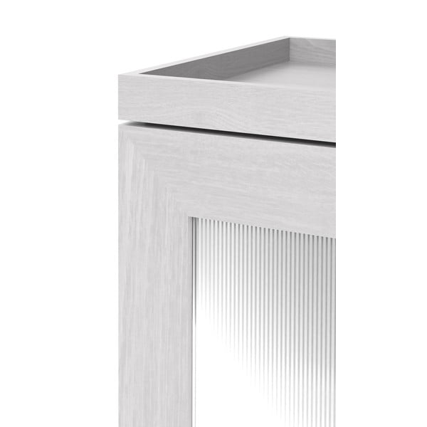 Bela kopalniška omarica iz hrastovega lesa Wireworks Mezza-image-1