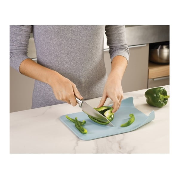 Komplet 3 sivomodrih desk za rezalnje Joseph Joseph Nest-image-4