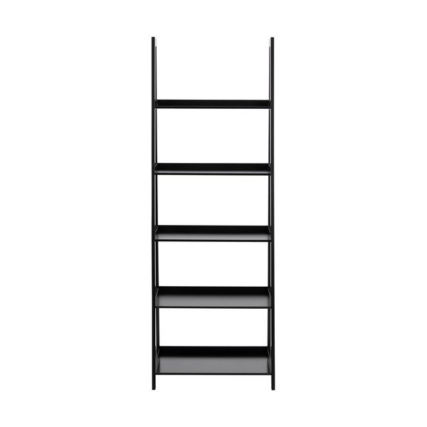 Črna polica 63x180 cm Wally - Actona-image-2