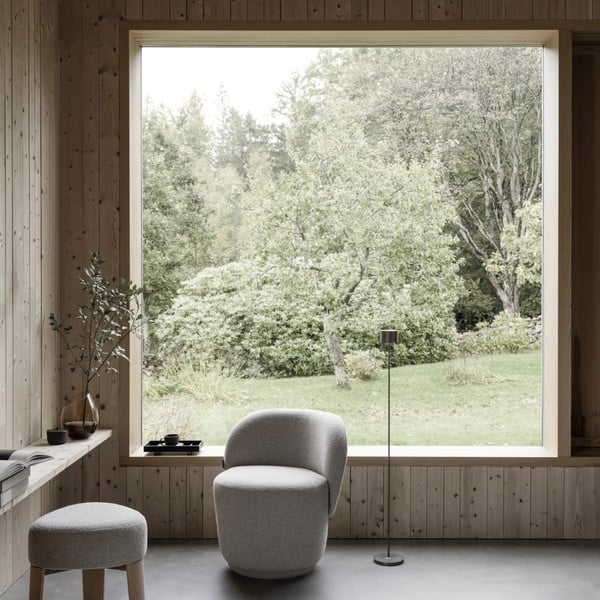 Bež fotelj iz filca KUON - Blomus-image-2