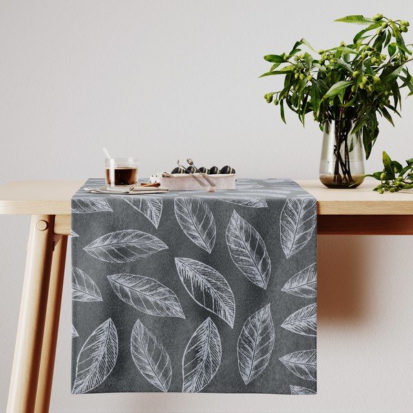Žameten namizni tekač 40x140 cm Calm – Restilo-image-1