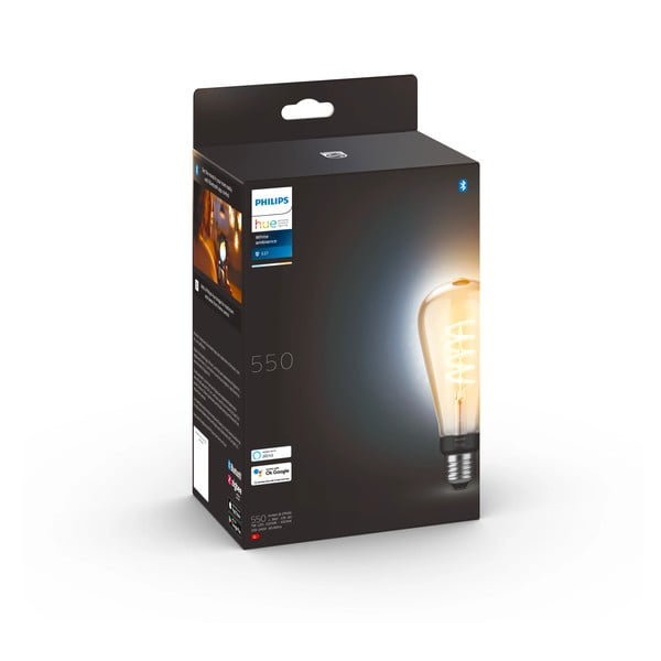 Filament pametna žarnica E27, 7 W White ambiance – Philips Hue-image-3
