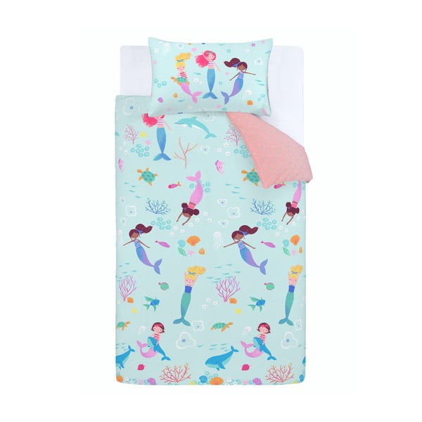 Otroška posteljnina 135x200 cm Mermaid – Catherine Lansfield