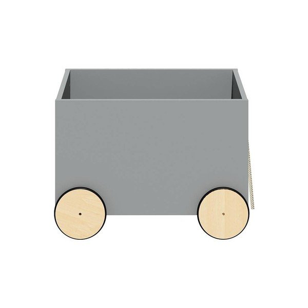 Siva mobilna škatla za igrače BELLAMY Lotta-image-1