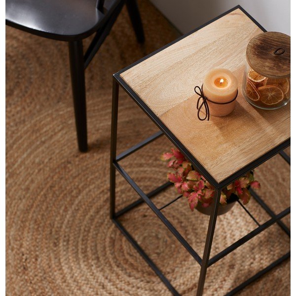 Naravna preproga iz jute Kave Home Dip, ⌀ 100 cm-image-1