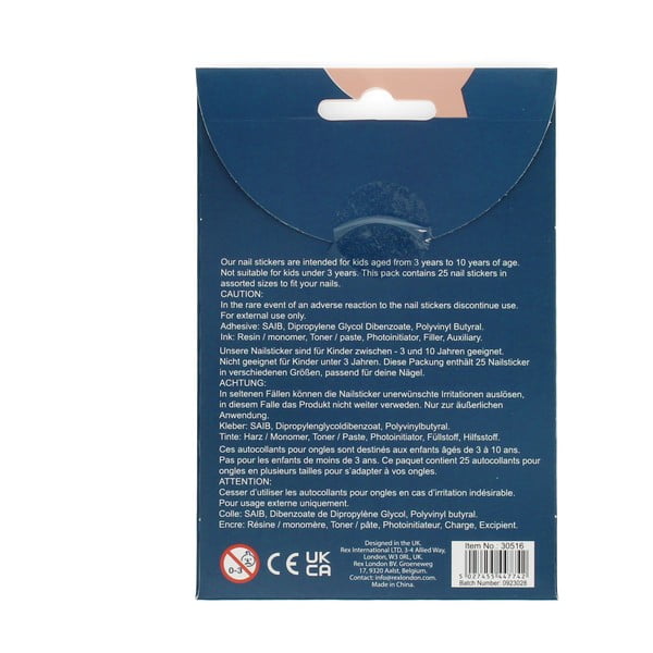 Komplet za ustvarjanje Cosmic Love – Nail stickers – Rex London-image-3