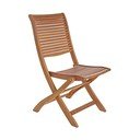 Vrtni stol iz masivnega lesa v naravni barvi Noemi – Bizzotto