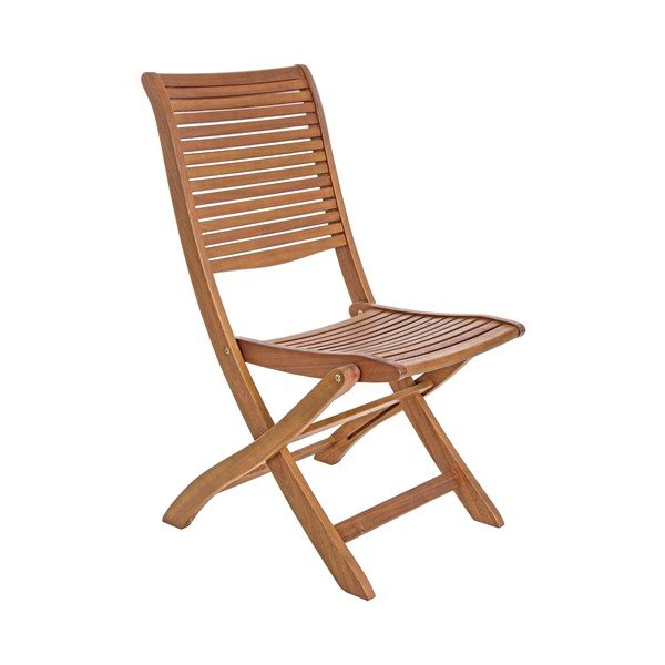 Vrtni stol iz masivnega lesa v naravni barvi Noemi – Bizzotto