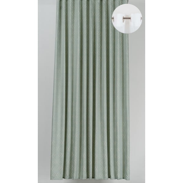 Mentolno zelena zavesa 135x260 cm Sesimbra – Mendola Fabrics