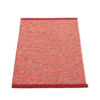 Rdeča notranja in zunanja preproga 60x85 cm Effi Dark Red – Pappelina