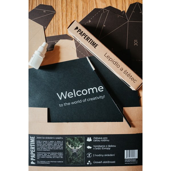 Lepilo in čopič za kreativne komplete Papertime-image-1