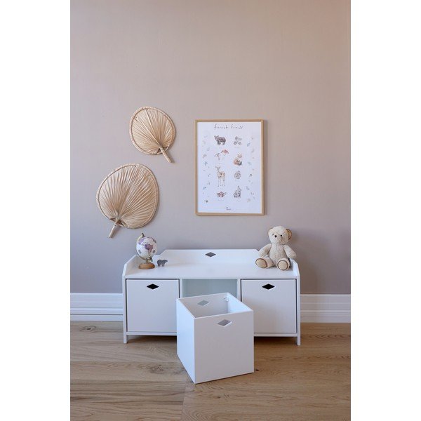Bela otroška komoda 99,5x32x48 cm Luca – Cam Cam Copenhagen-image-3