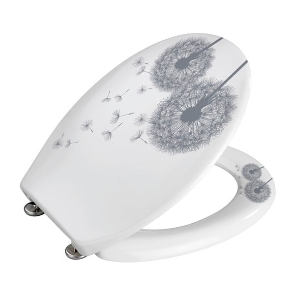 Deska za  WC s počasnim zapiranjem Wenko Astera, 45 x 37,5 cm-image-2