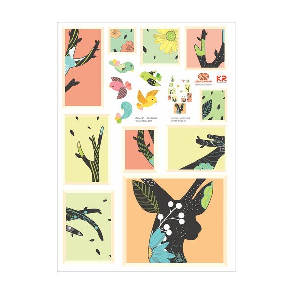Ambiance Draw Deer nalepka-image-2