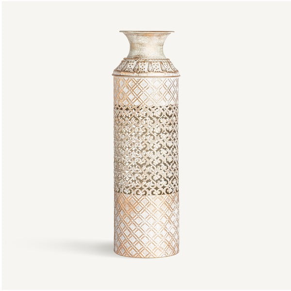 Kovinska visoka vaza v zlati barvi Jaipur – Burkina