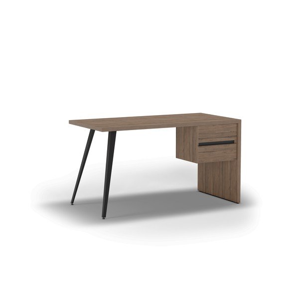 Pisalna miza v orehovem dekorju 69x136 cm Rio2 – Marckeric-image-2