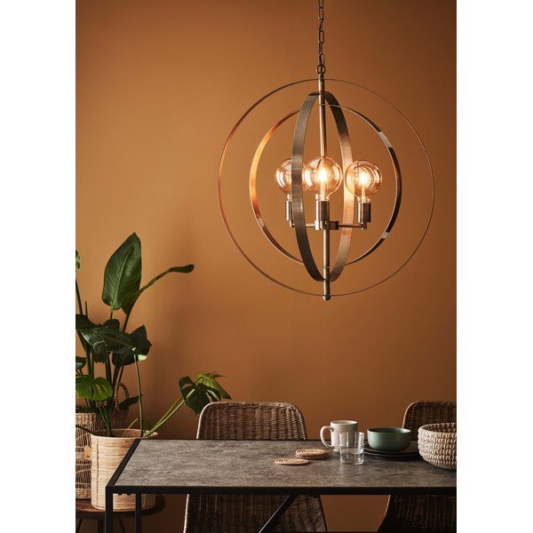 Viseča svetilka Markslöjd Orbit Pendant Antique 3L-image-1