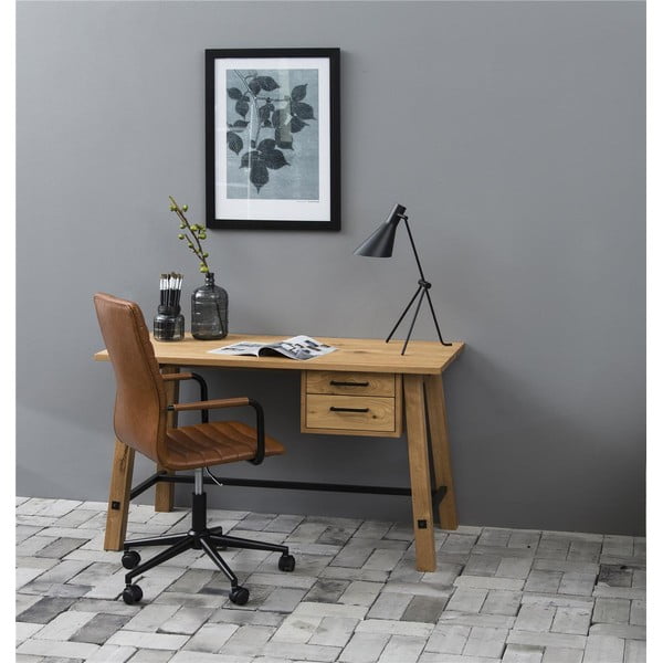 Rjav pisarniški stol Actona Winslow -image-1