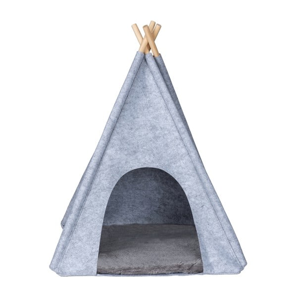 Svetlo siv šotor teepee za hišne ljubljenčke Wenko-image-3