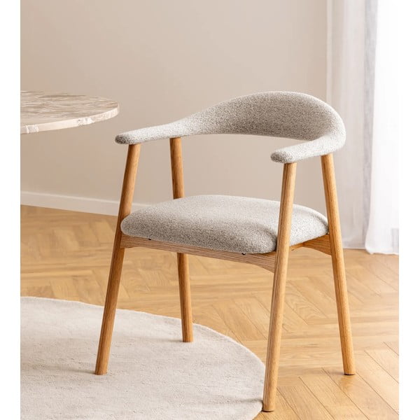 Bež/v naravni barvi jedilni stol Addi – Actona-image-1