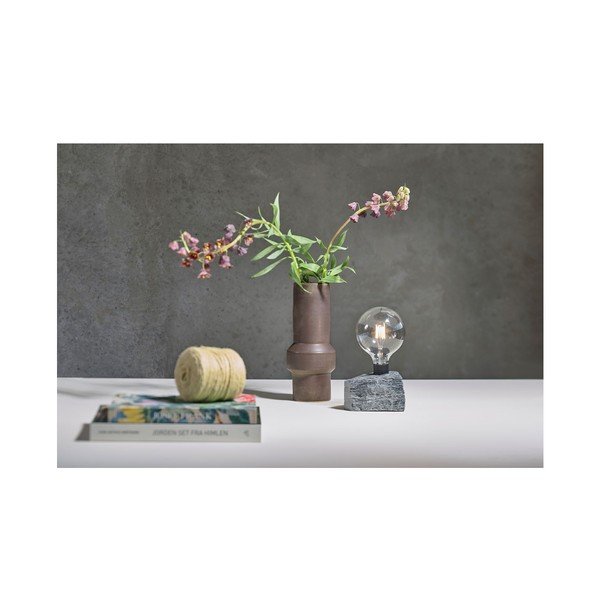 Temno rjava keramična vaza Villa Collection Rost, višina 30,5 cm-image-4