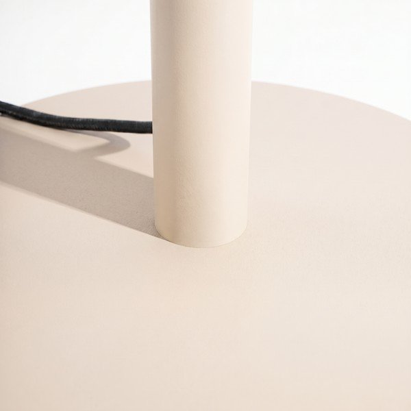 Bež kovinska LED stoječa svetilka (višina 150 cm) TRANG – Thoro-image-3