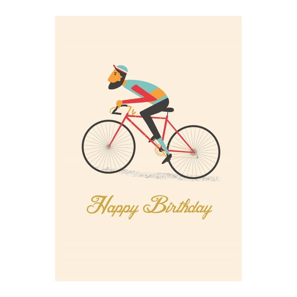 Voščilnica za rojstni dan Rex London Le Bicycle