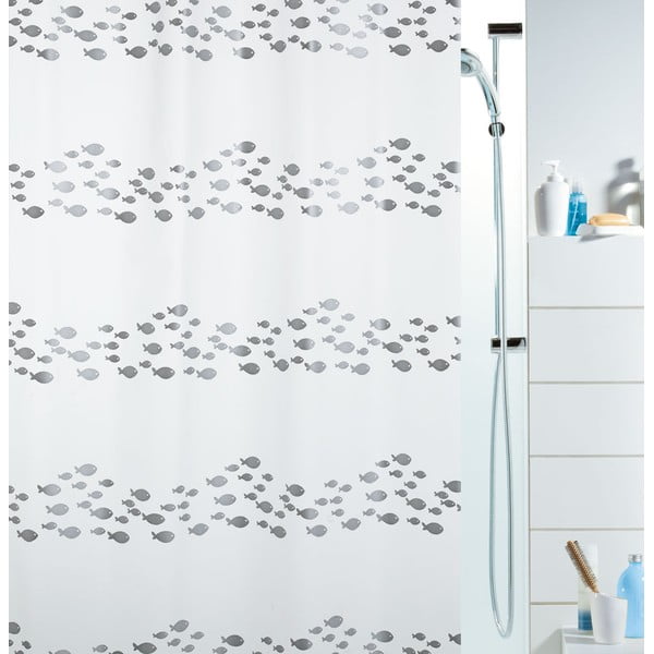 Zavesa za tuš 180x200 cm Shore – Spirella-image-1