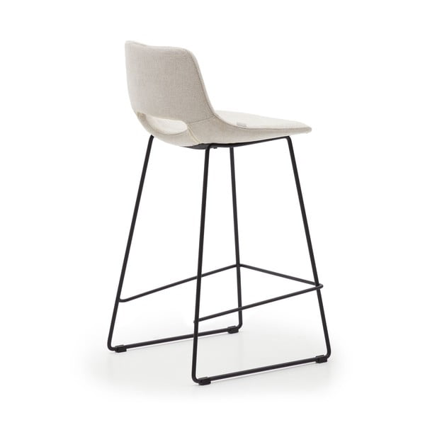 Bež barski stol (višina sedeža 65 cm) Zahara – Kave Home-image-3