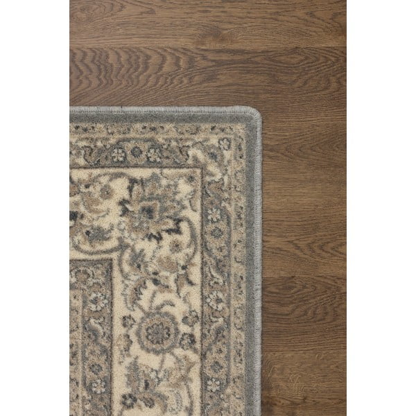 Siva volnena preproga 200x300 cm Beatrice – Agnella-image-3