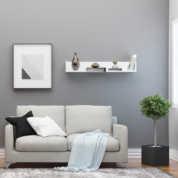 Bela polica Manolya - Kalune Design-image-2