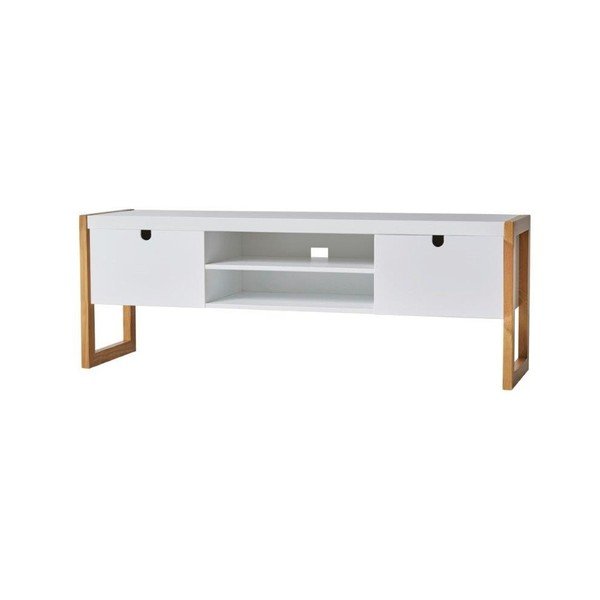 Bela TV mizica Marckeric Square, 140 x 45 cm-image-1