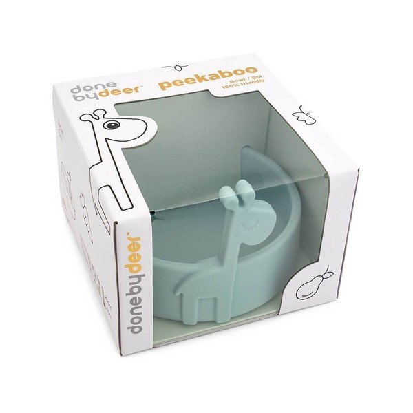 Modra silikonska otroška skleda ø 11,5 cm Raffi - Done by Deer-image-1