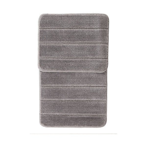 Sive kopalniške preproge v kompletu 2 ks 50x80 cm Yeni Cizgli – Foutastic-image-2