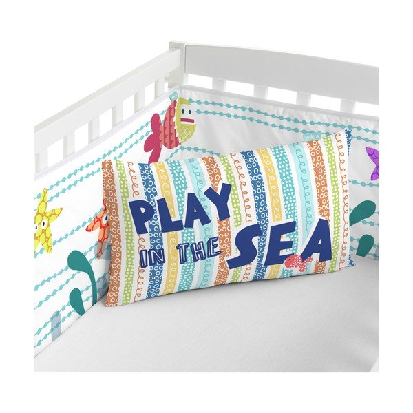 Obloga za posteljo Sea Life, 60x60x60 cm-image-1