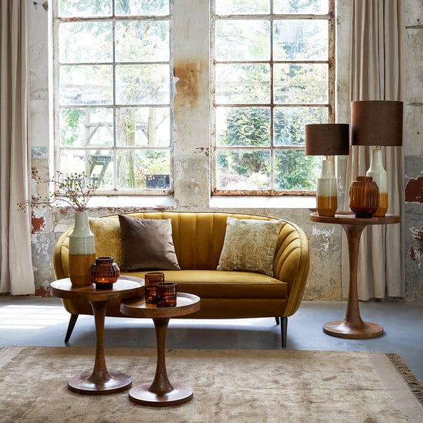 Okrogla stranska mizica ø 40 cm Joekon – Light & Living-image-3